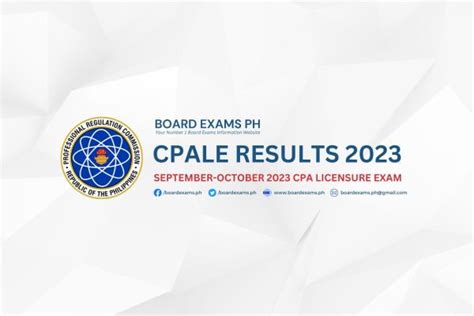 cpale october 2023|Licensure Examination For September 2023 Certified Public .